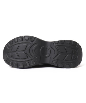 厚底ラインスニーカー