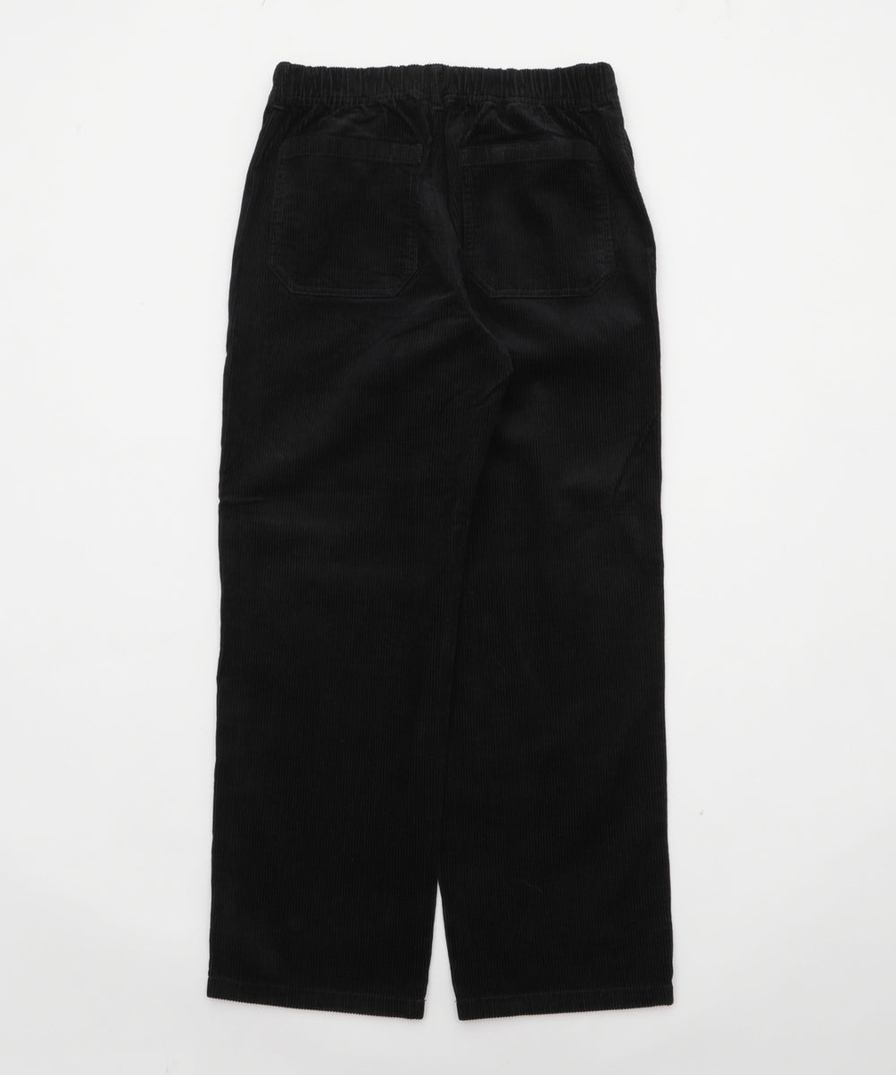 コーデュロイイージーストレートパンツ