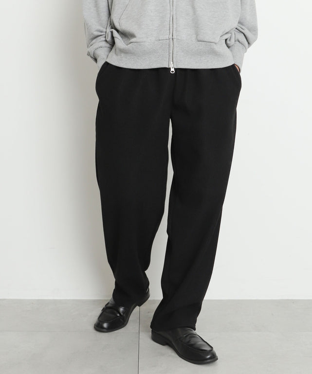 裏ベロアシェフパンツ/ブラック モデル：175cm L着用