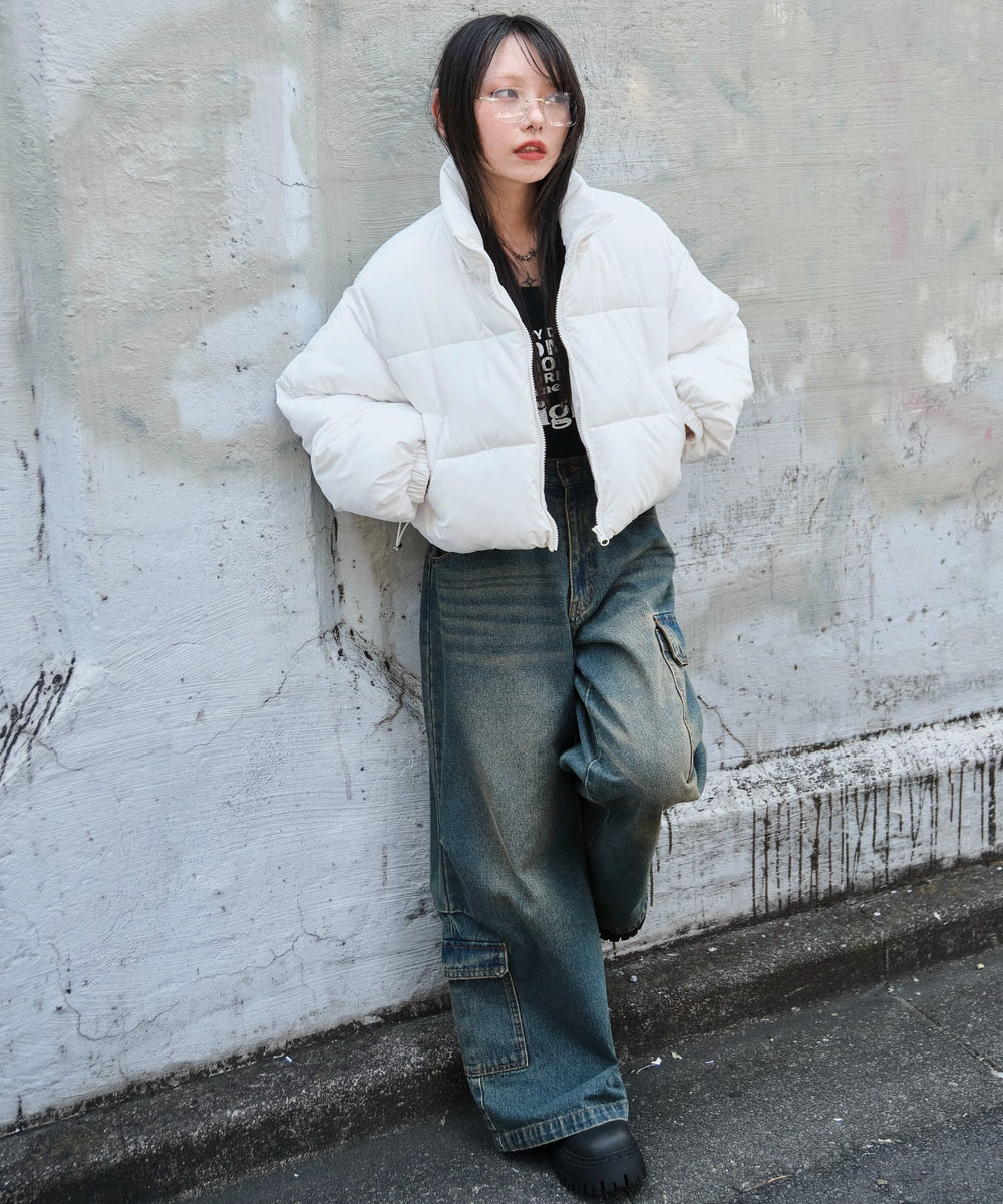 ホワイト モデル：159cm M着用