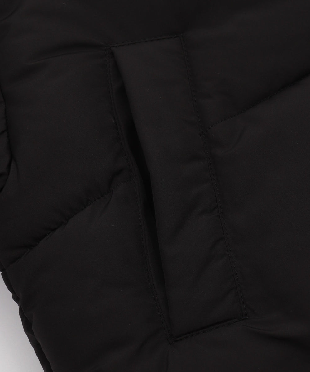 2WAYファーフードショートパファーブルゾン