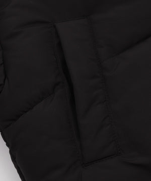 2WAYファーフードショートパファーブルゾン