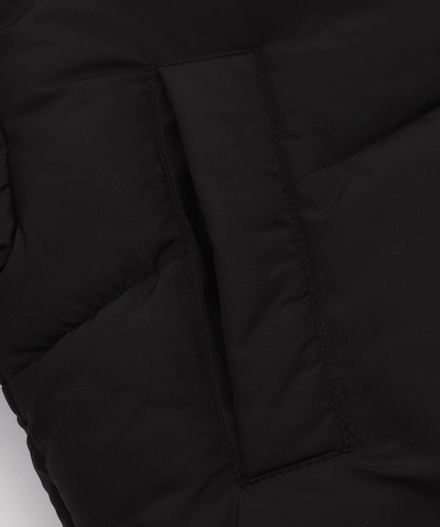 2WAYファーフードショートパファーブルゾン