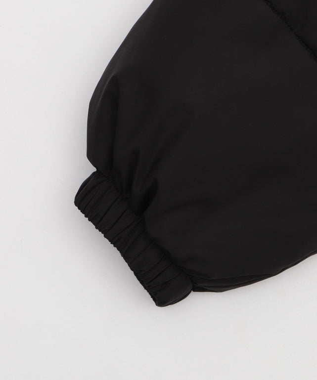 2WAYファーフードショートパファーブルゾン