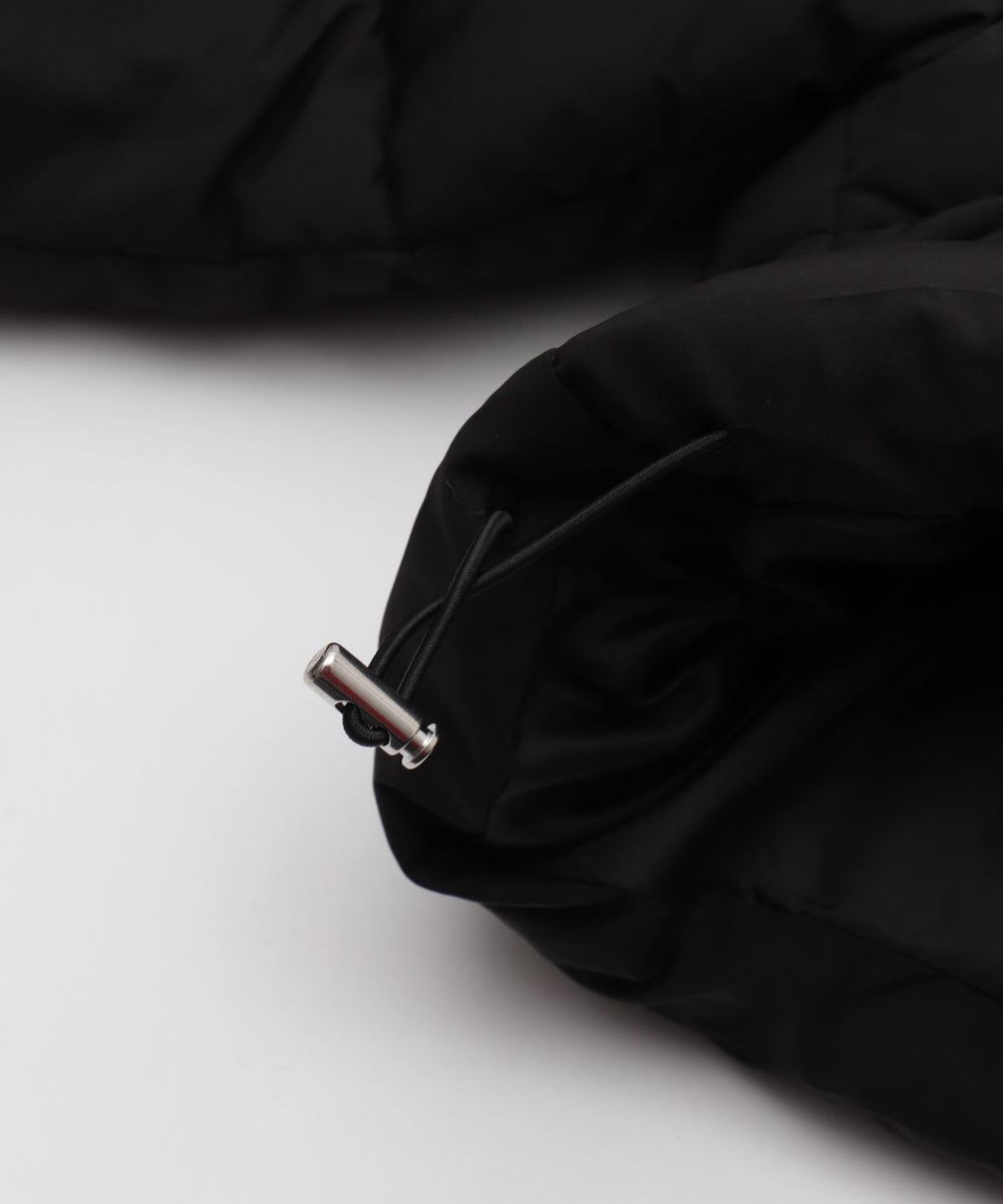 2WAYファーフードショートパファーブルゾン