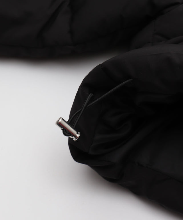 2WAYファーフードショートパファーブルゾン