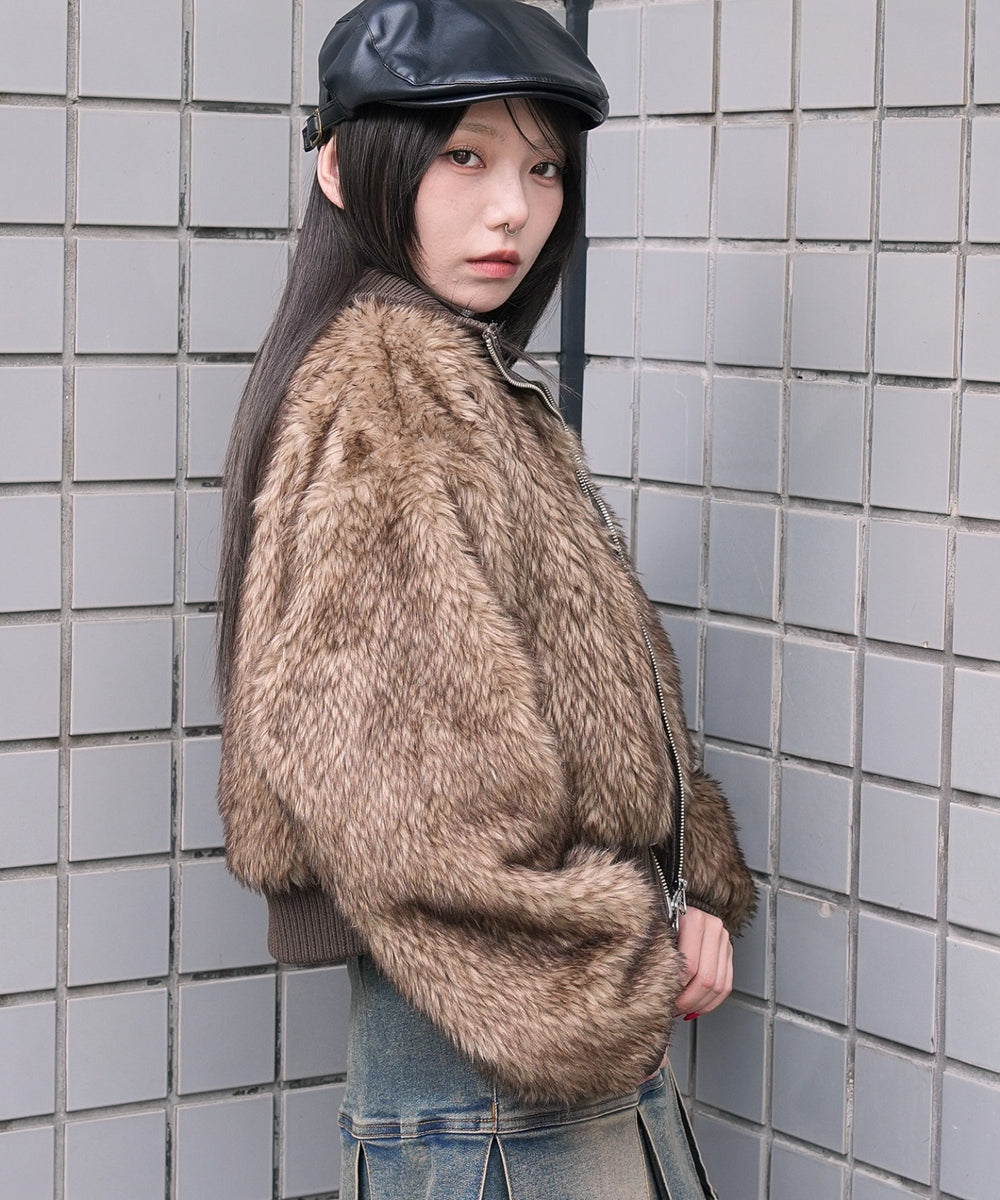 ブラウンソノタ モデル：159cm F着用