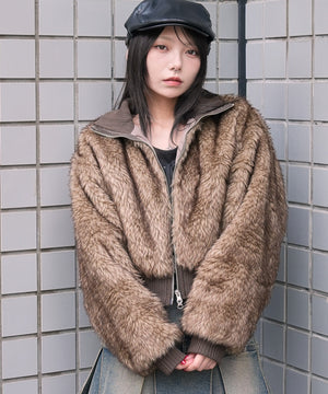 ブラウンソノタ モデル：159cm F着用