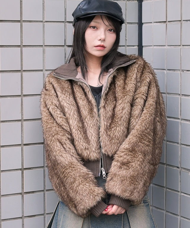 ブラウンソノタ モデル：159cm F着用