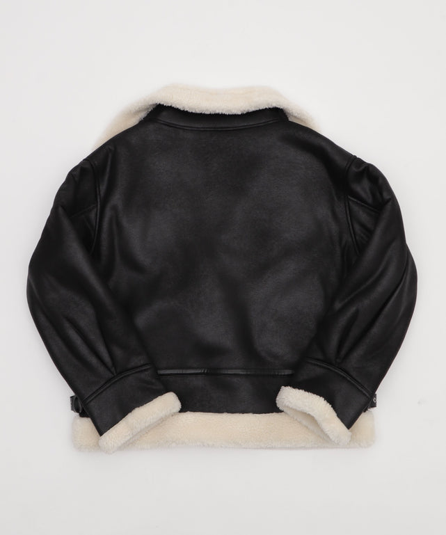 フェイクムートンボアジャケット