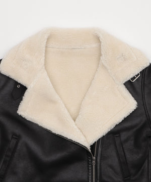 フェイクムートンボアジャケット