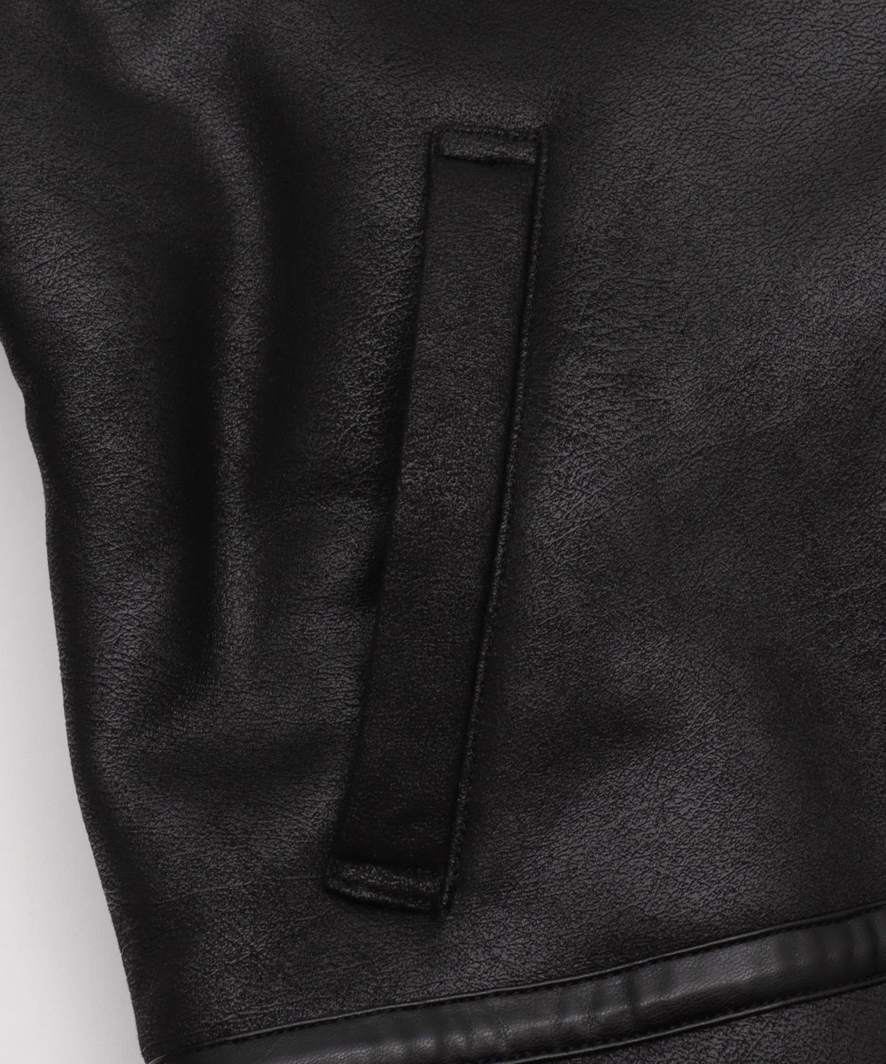 フェイクムートンボアジャケット