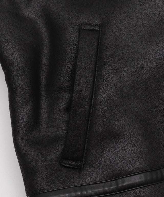 フェイクムートンボアジャケット