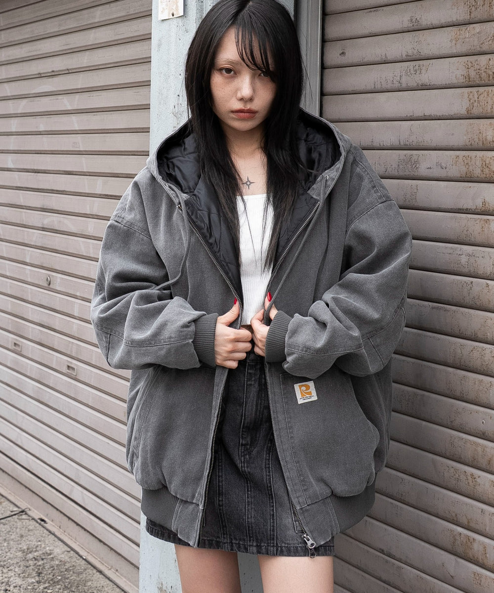 チャコール　モデル：159cm F着用