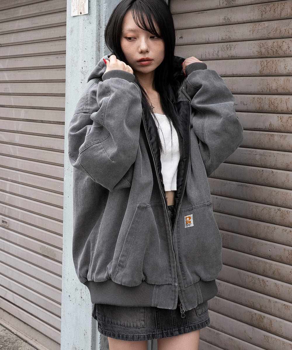 チャコール　モデル：159cm F着用