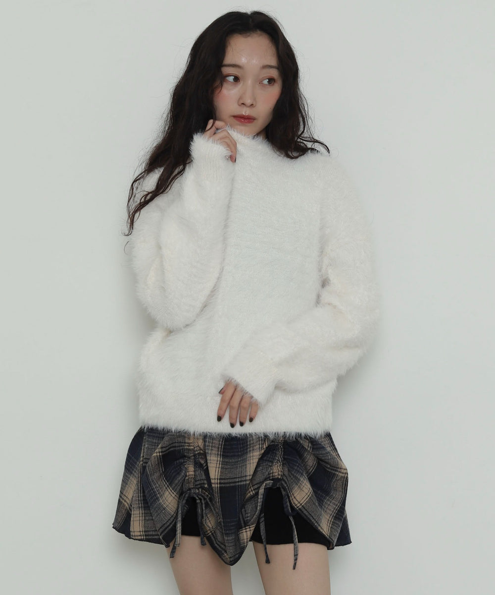 オフホワイト　モデル：161cm F着用