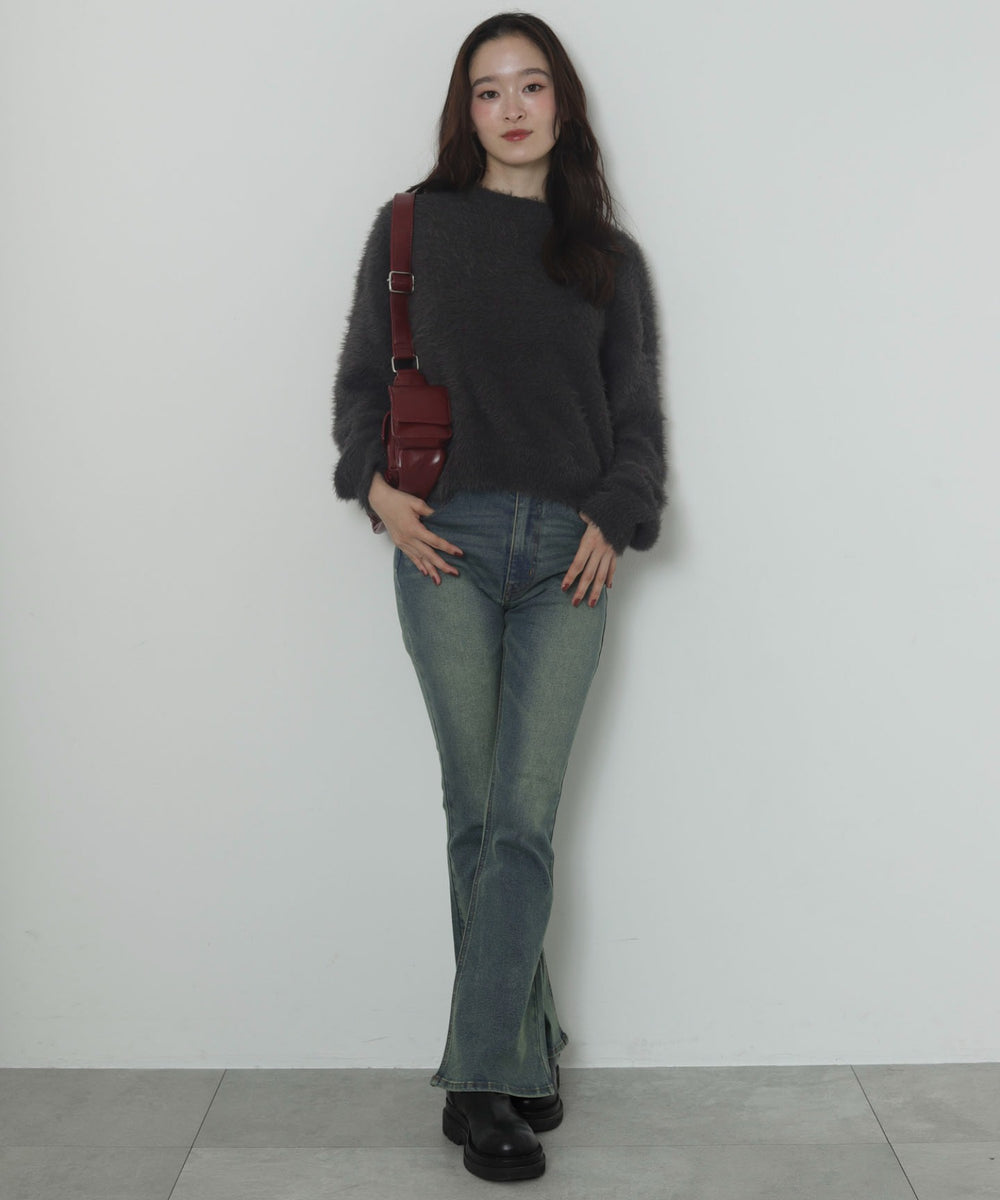 チャコール　モデル：163cm F着用