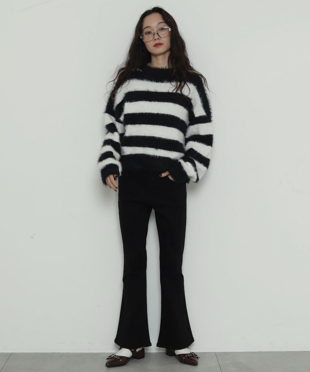 ホワイトボーダー　モデル：161cm F着用