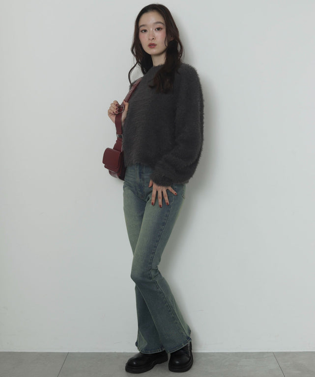 チャコール　モデル：163cm F着用