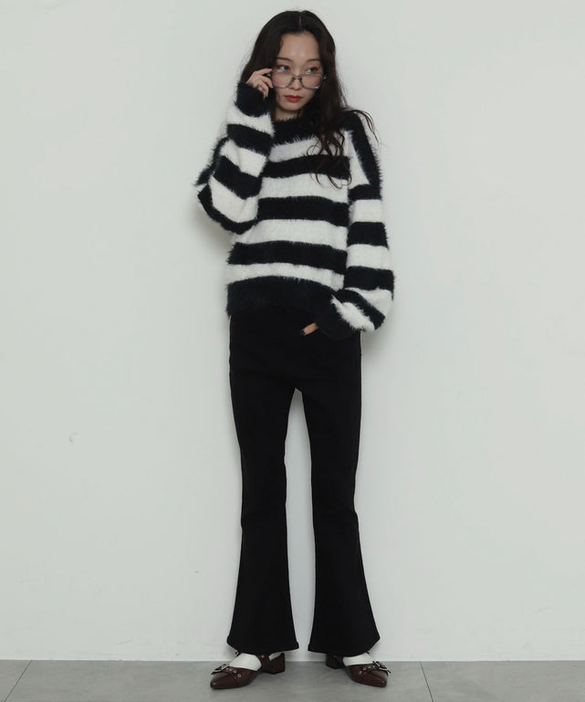 ホワイトボーダー　モデル：161cm F着用