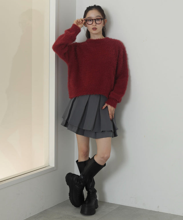 ワイン　モデル：163cm F着用