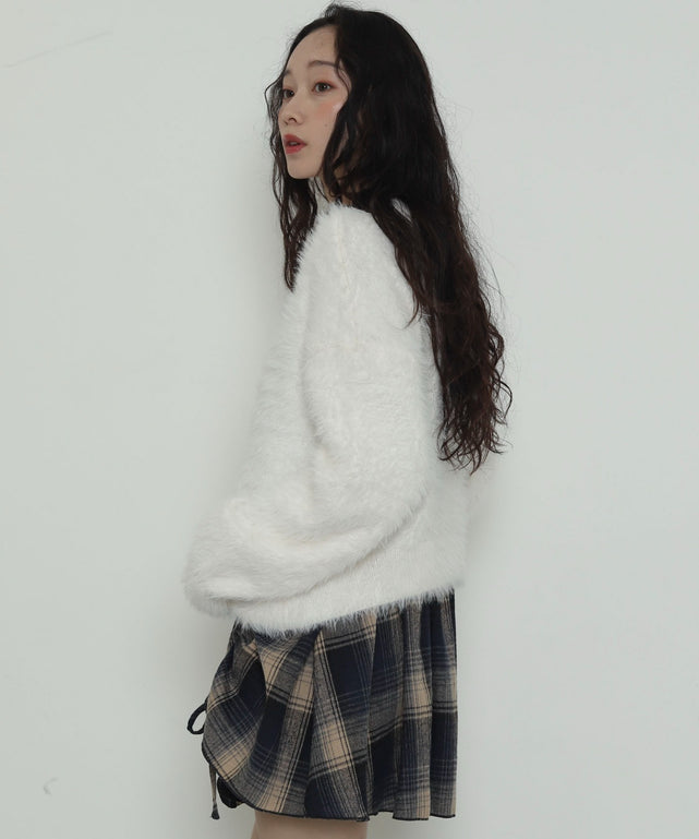 オフホワイト　モデル：161cm F着用