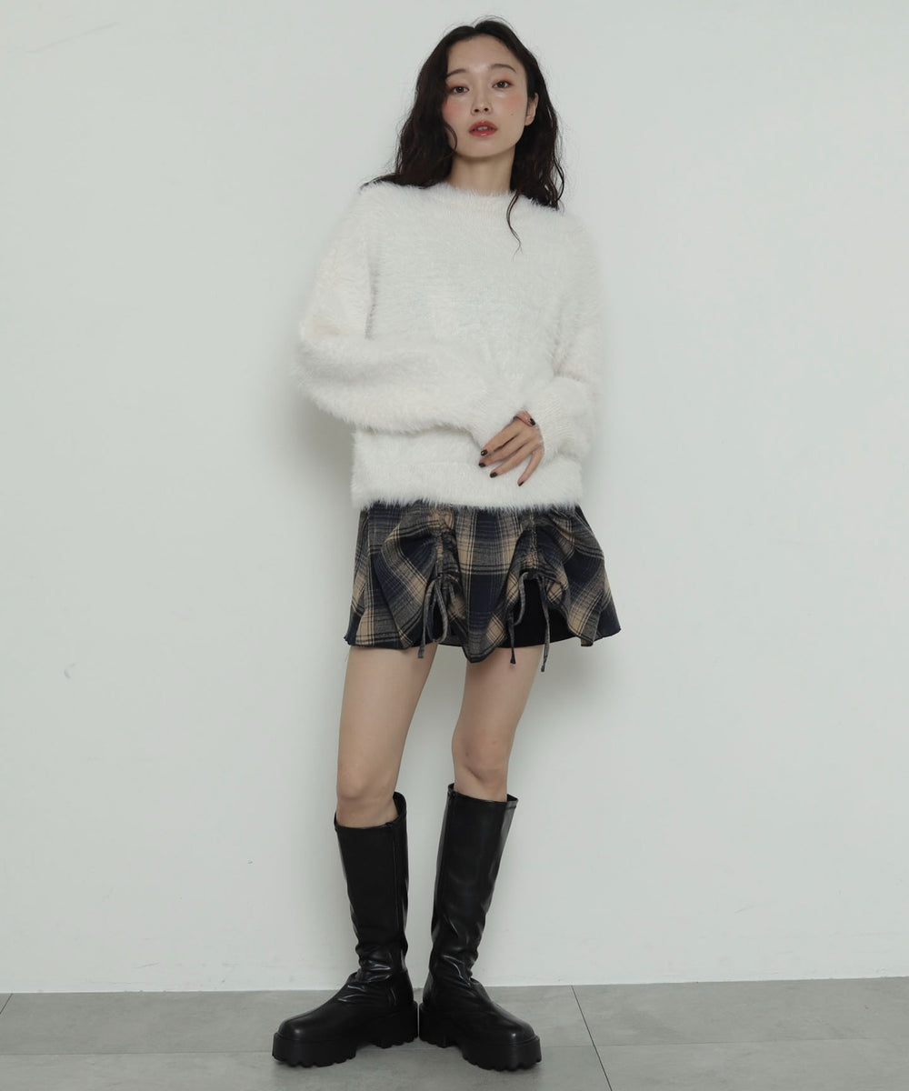 オフホワイト　モデル：161cm F着用