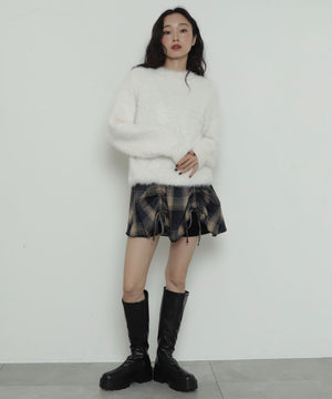 オフホワイト　モデル：161cm F着用