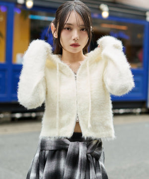 ホワイト　モデル：159cm F着用