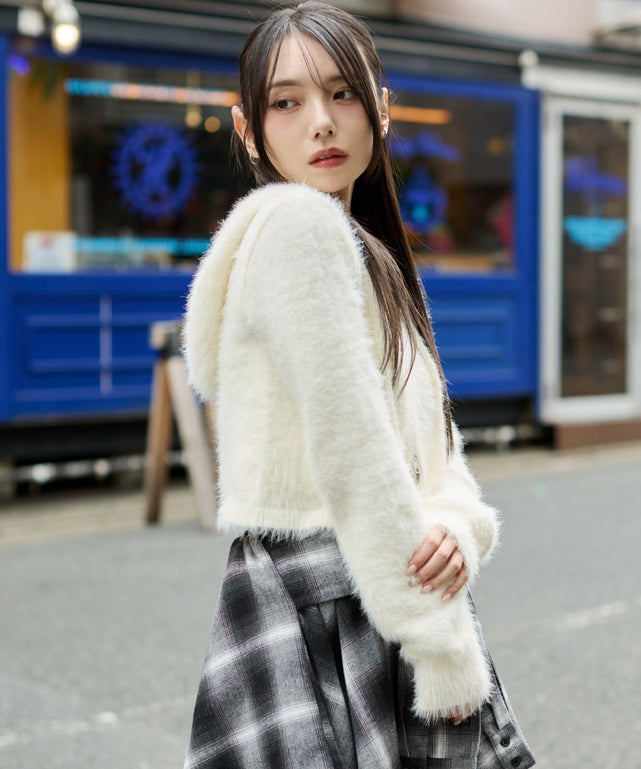 ホワイト　モデル：159cm F着用