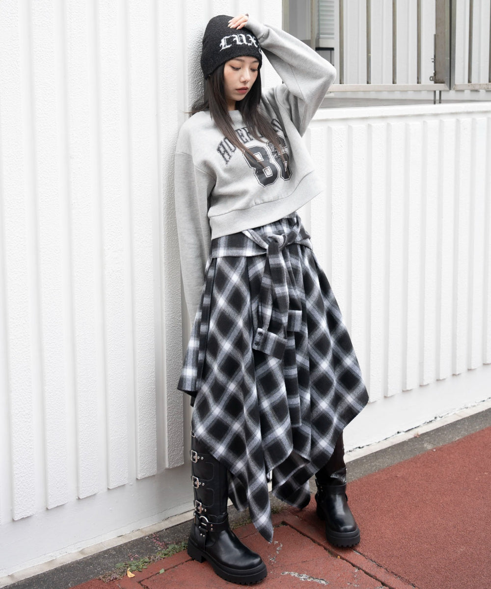 柄２モデル：159cm F着用