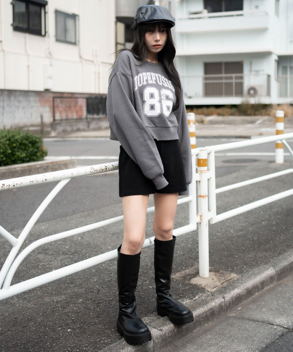 柄７　モデル：159cm F着用