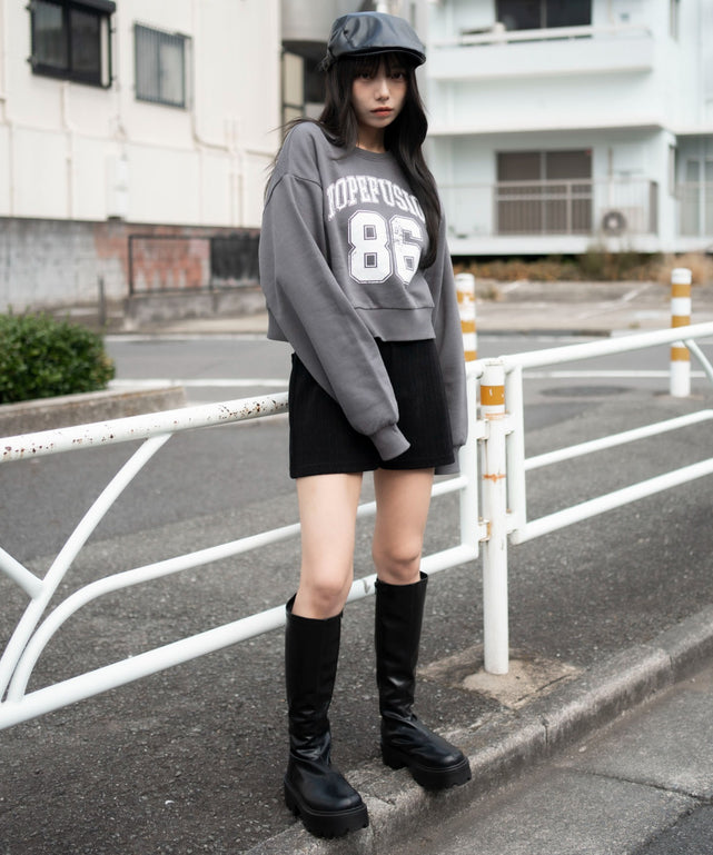 柄７　モデル：159cm F着用