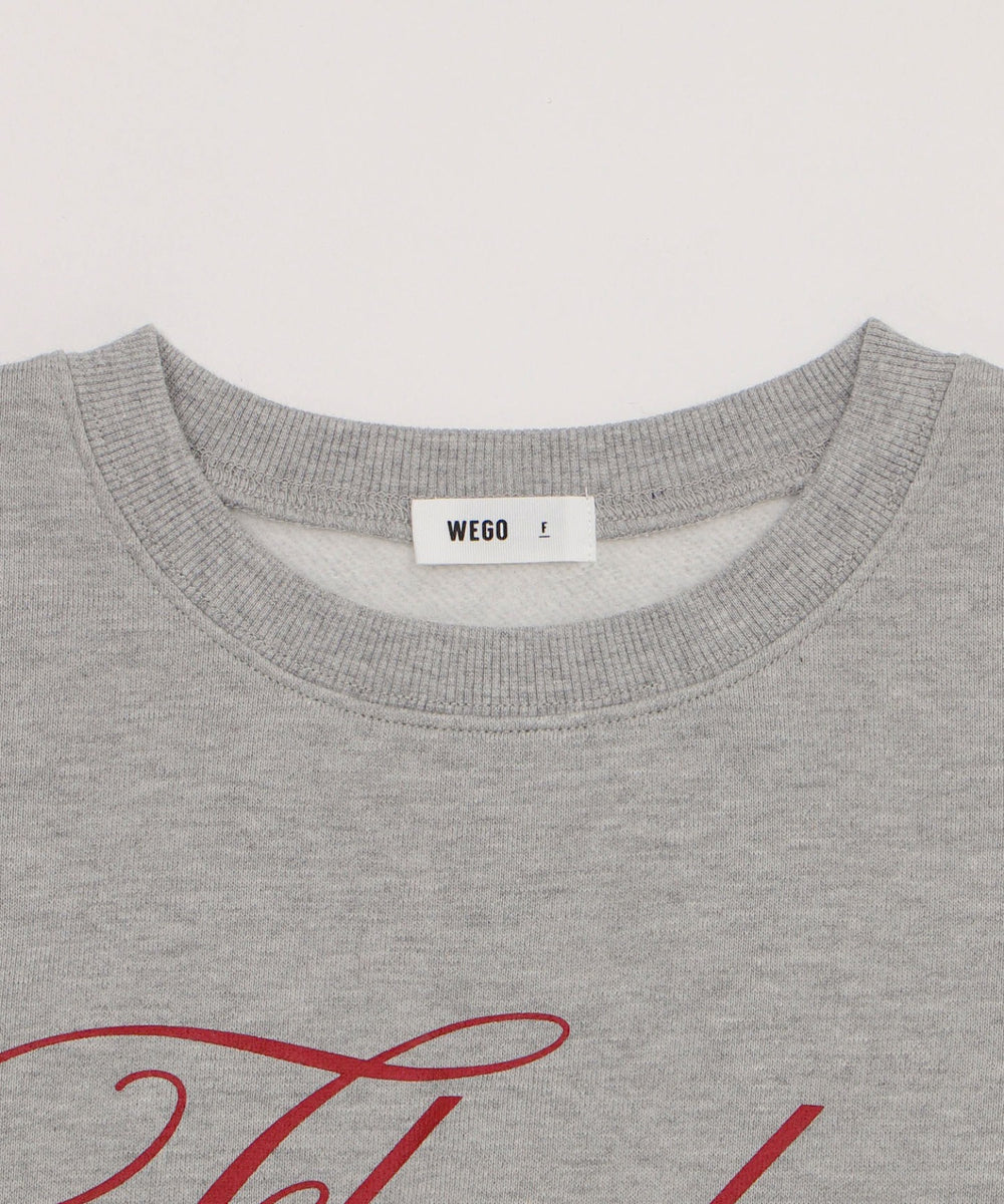 裏起毛グラフィックスウェット