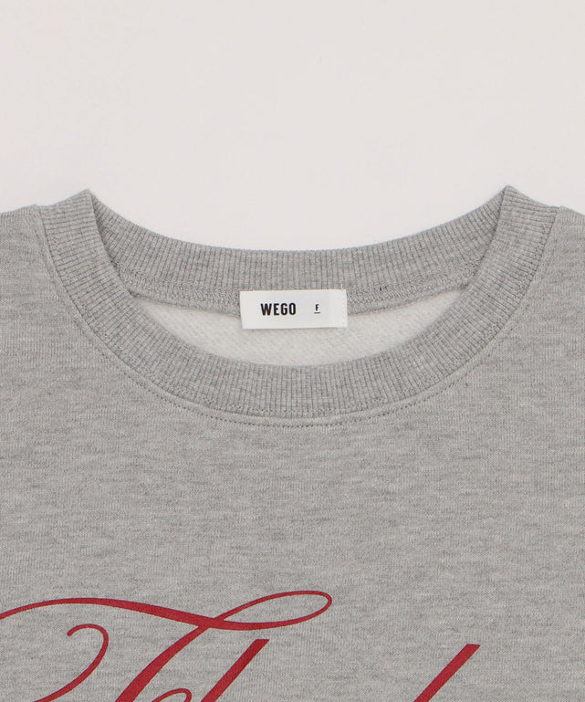 裏起毛グラフィックスウェット