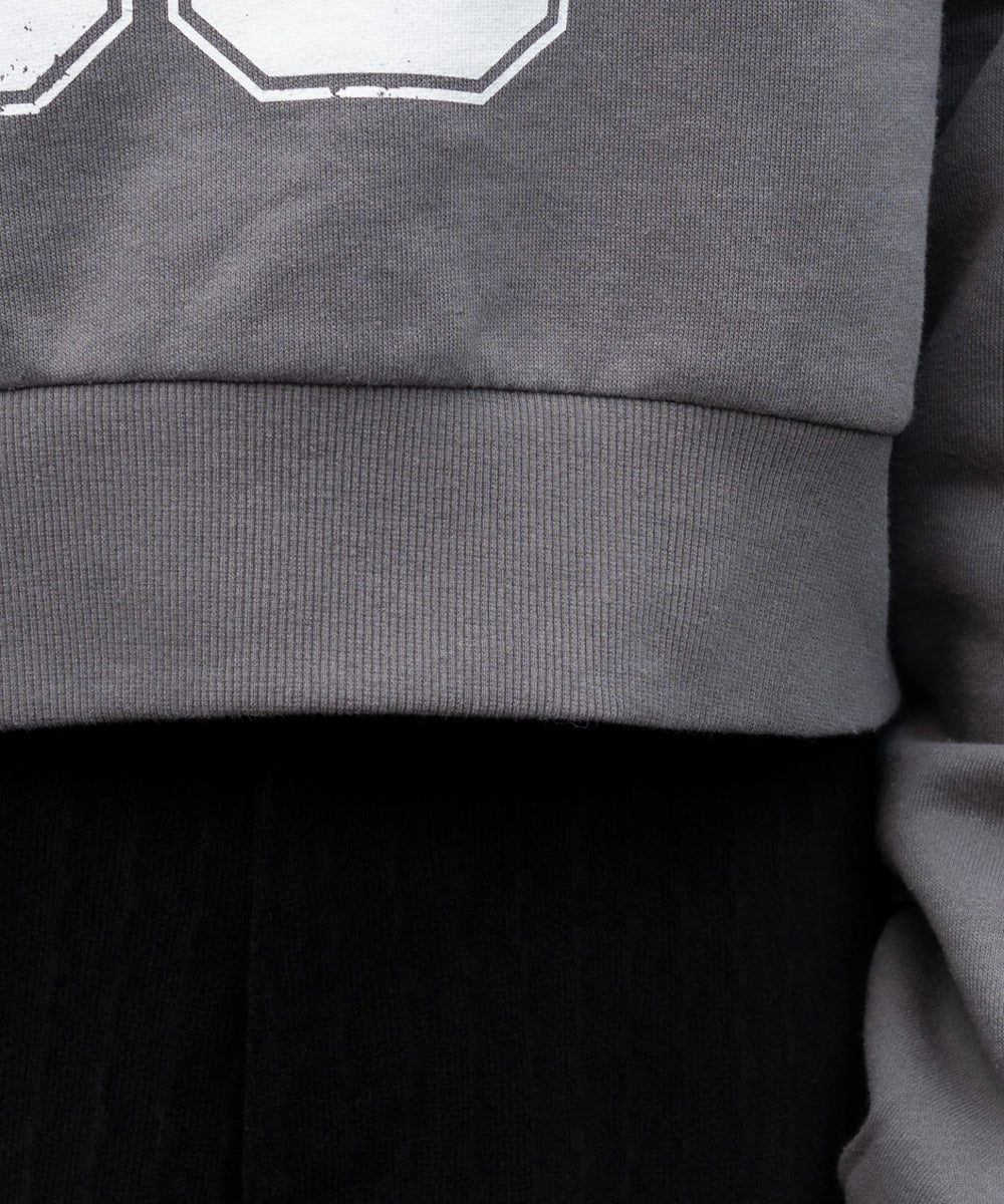 裏起毛グラフィックスウェット