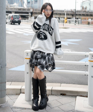 アッシュグレー　モデル：159cm F着用