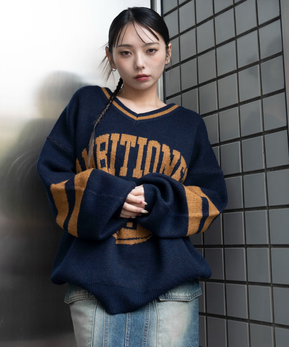 ネイビー　モデル：159cm F着用