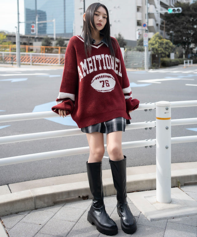 ワイン　モデル：159cm F着用