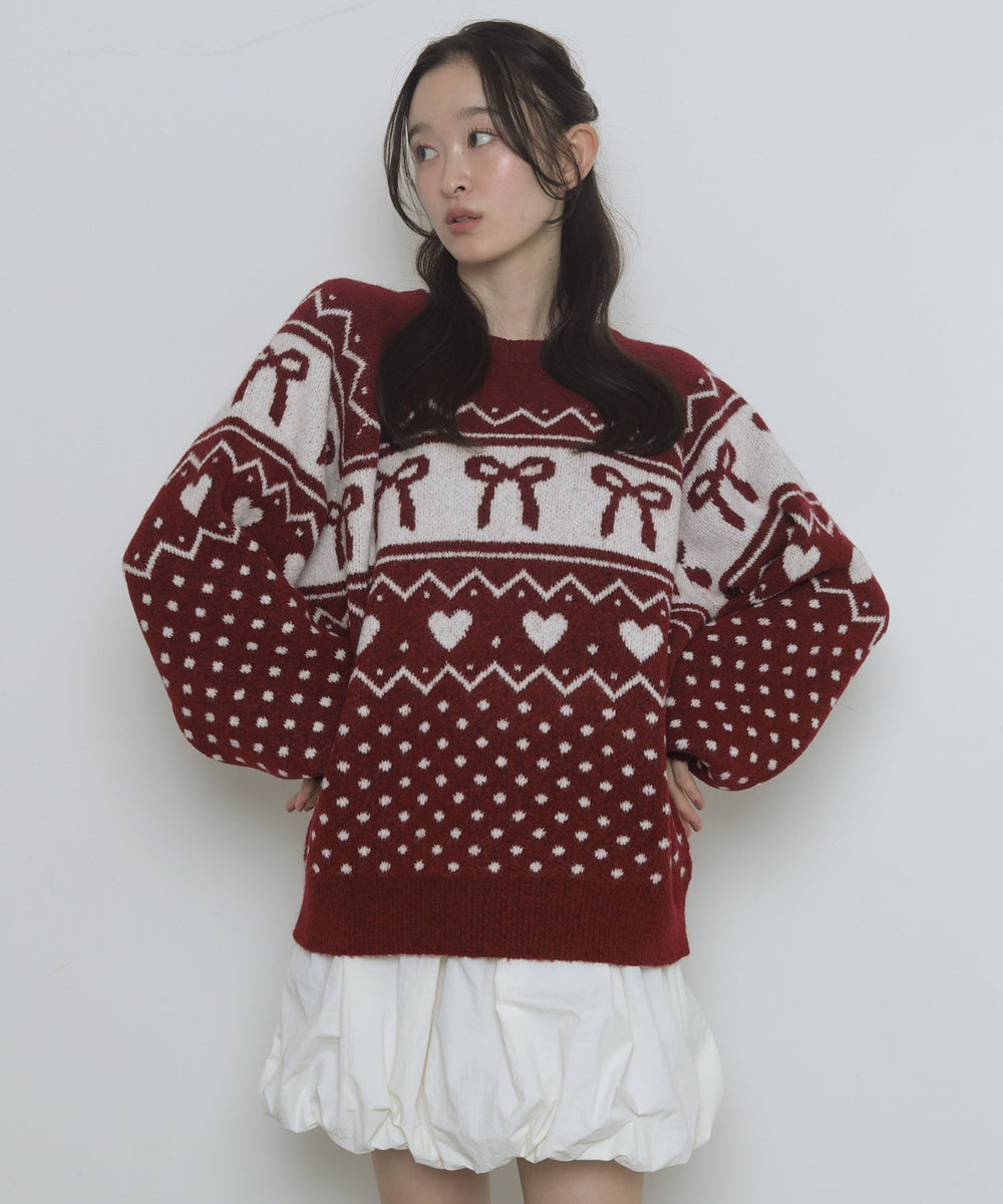 柄６　モデル：163cm F着用