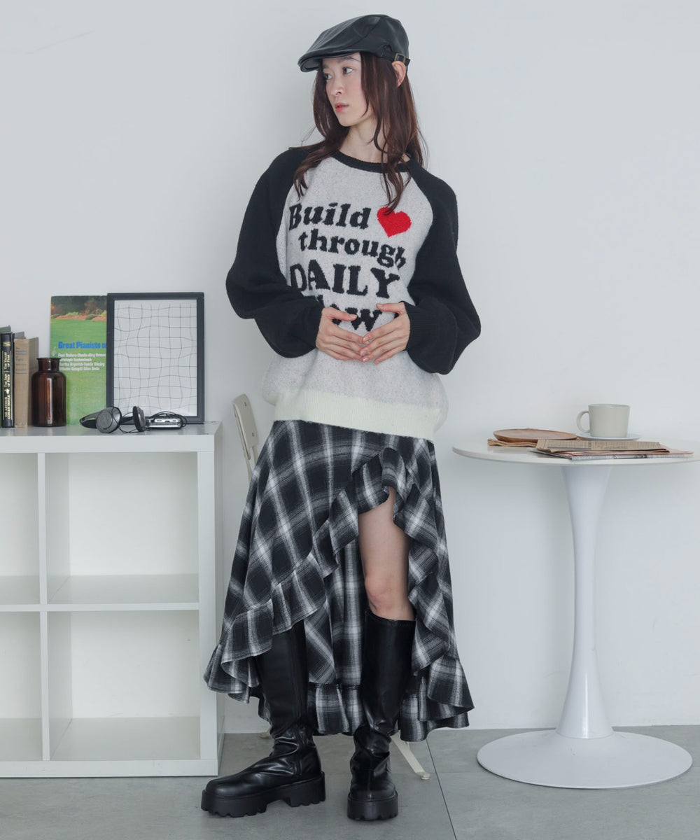 柄１１　モデル：163cm F着用