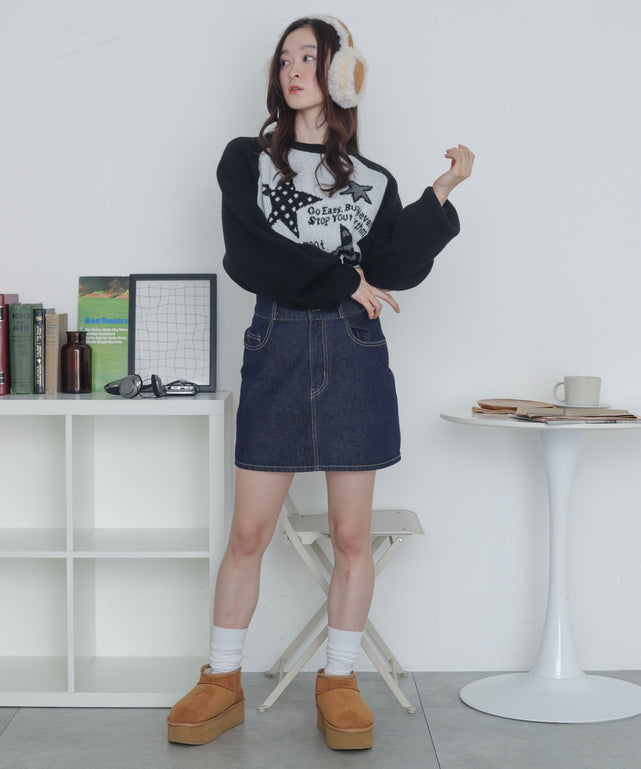 柄１２　モデル：163cm F着用