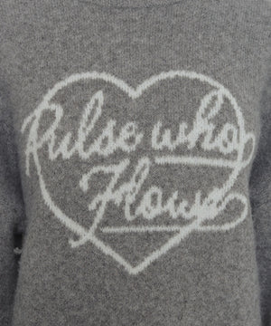 フラッフィーグラフィックニットBIGプルオーバー