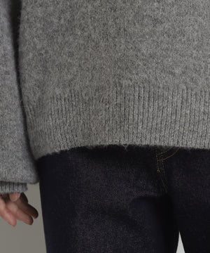 フラッフィーグラフィックニットBIGプルオーバー