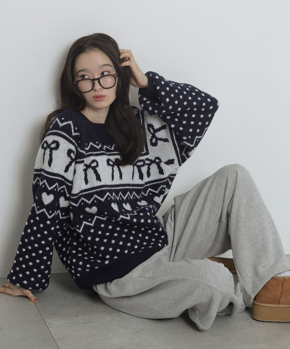 柄５　モデル：163cm F着用