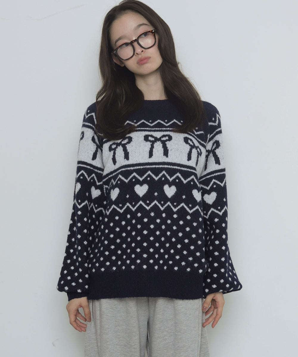 柄５　モデル：163cm F着用