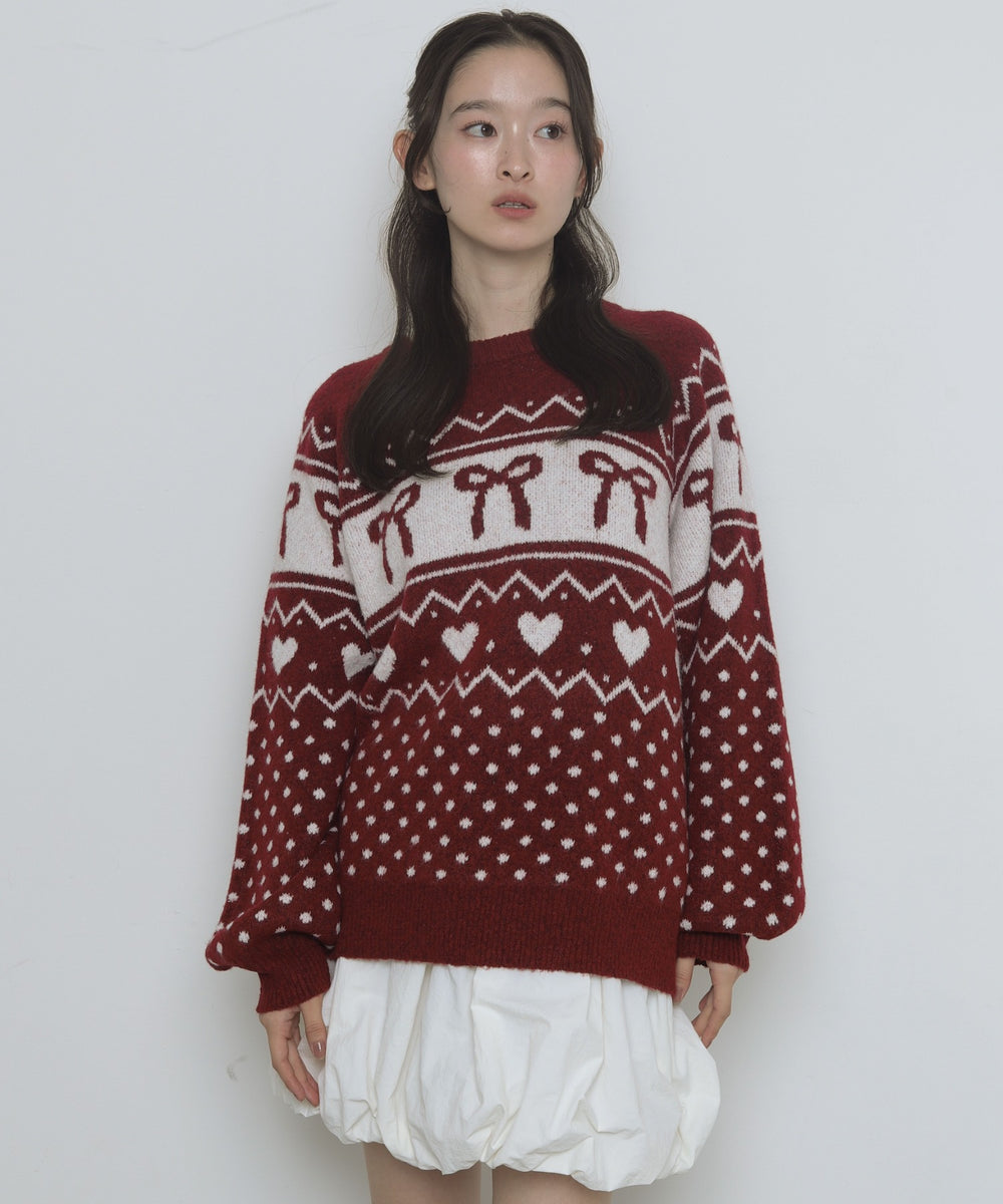 柄６　モデル：163cm F着用