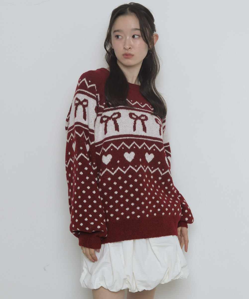 柄６　モデル：163cm F着用