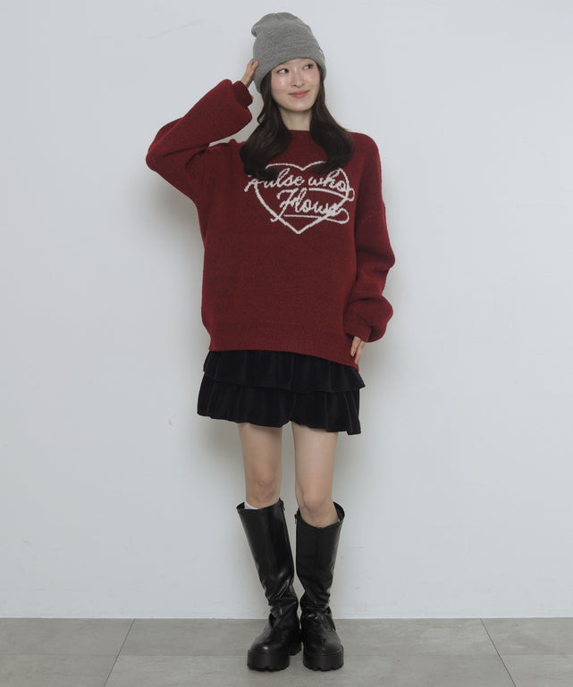 柄８　モデル：163cm F着用