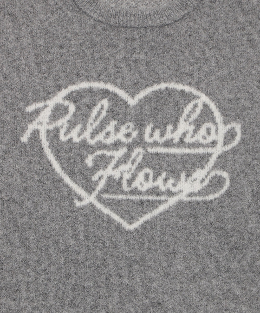 フラッフィーグラフィックニットBIGプルオーバー